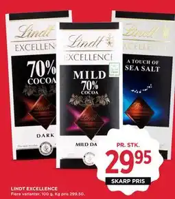 MENY LINDT EXCELLENCE tilbud