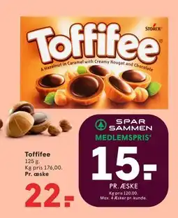 SPAR Toffifee tilbud