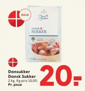 SPAR Dansukker Dansk Sukker tilbud