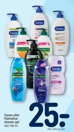 REMA 1000 Sanex eller Palmolive shower gel tilbud
