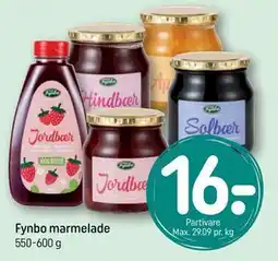 REMA 1000 Fynbo marmelade tilbud