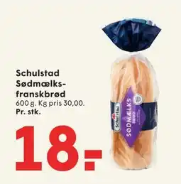 SPAR Schulstad Sødmælksfranskbrød tilbud