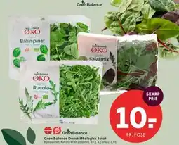 SPAR Grøn Balance Dansk Økologisk Salat tilbud