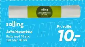 Bilka Affaldssække tilbud