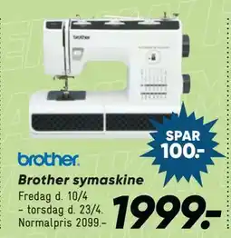 Bilka Brother symaskine tilbud