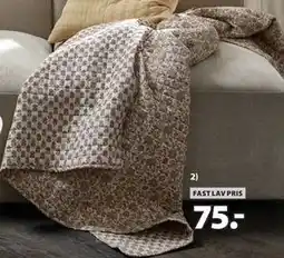 JYSK LAVENDEL vattæppe tilbud