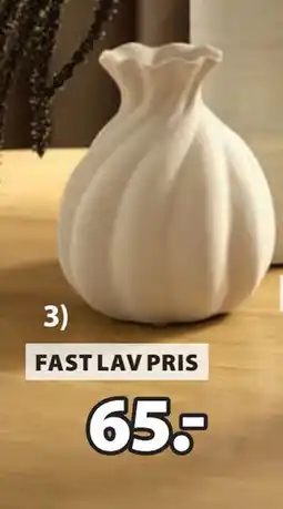 JYSK GUNNI vase tilbud