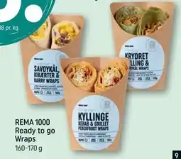 REMA 1000 REMA 1000 Ready to go Wraps tilbud