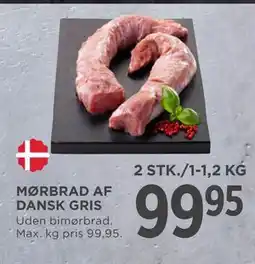 MENY MØRBRAD AF DANSK GRIS tilbud