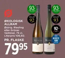 MENY ØKOLOGISK ALLRAM tilbud