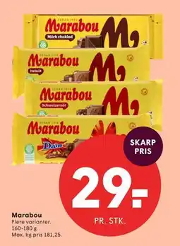SPAR Marabou tilbud