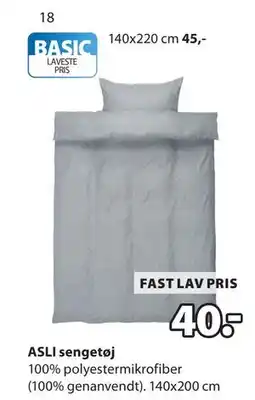 JYSK ASLI sengetøj tilbud