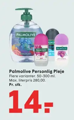 SPAR Palmolive Personlig Pleje tilbud