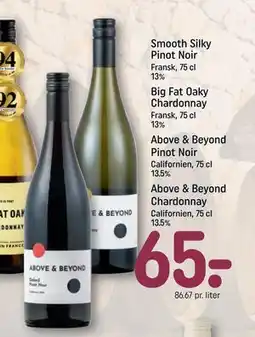 REMA 1000 Above & Beyond Pinot Noir tilbud