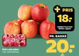 Netto PINK LADY Æbler tilbud