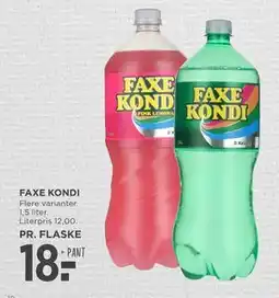 MENY FAXE KONDI tilbud