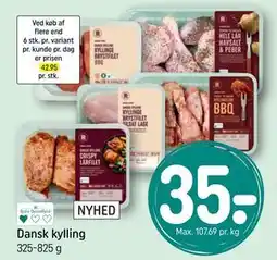 REMA 1000 Dansk kylling tilbud
