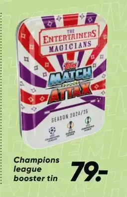 Bilka Champions league booster tin tilbud
