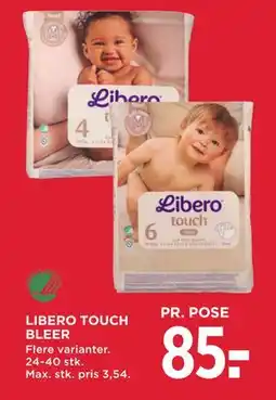 MENY LIBERO TOUCH BLEER tilbud