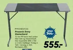 Bilka Prosonic Entry Gamerbord tilbud