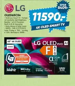 Bilka LG OLED65C54 tilbud
