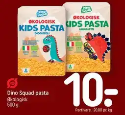 REMA 1000 Dino Squad pasta tilbud