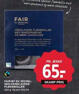 MENY FAIR BY SV. MICHELSEN HÅNDLAVEDE FLØDEBOLLER tilbud
