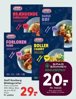 SPAR Steff Houlberg Middagsretter tilbud