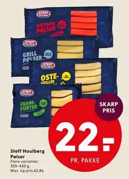 SPAR Steff Houlberg Pølser tilbud