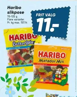 Bilka Haribo slikpose tilbud