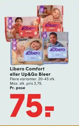 SPAR Libero Comfort eller Up&Go Bleer tilbud