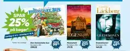 Bilka SPAR 25% på bøger tilbud