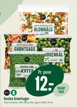 Min Købmand Gestus Grøntsager tilbud