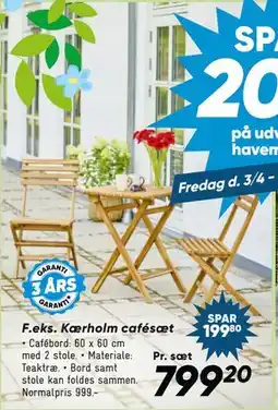 Bilka Kærholm cafésæt tilbud