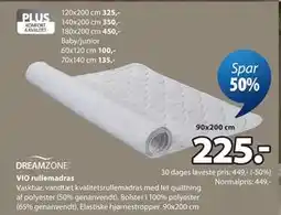 JYSK VIO rullemadras tilbud