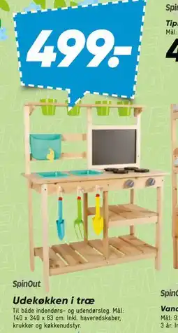 Bilka Udekøkken i træ tilbud