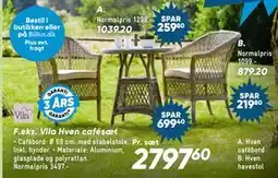 Bilka Hven cafébord tilbud