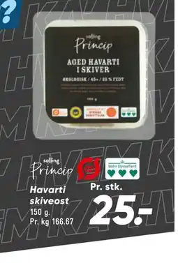 Bilka Havarti skiveost tilbud