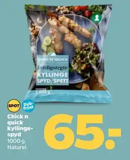Netto Chick n quick kyllingespyd tilbud