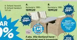 Bilka Gotland havestol tilbud