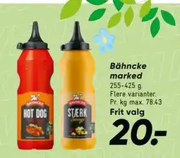 Bilka Bähncke marked tilbud