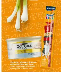 Bilka Vitakraft, Whiskas, Gourmet Gold eller Gourmet Perle tilbud