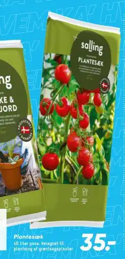 Bilka Plantesæk tilbud
