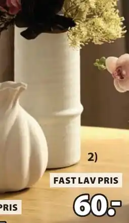 JYSK EMANUEL vase tilbud