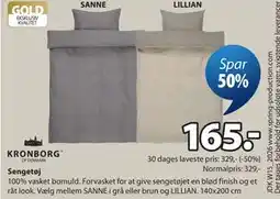 JYSK Sengetøj tilbud