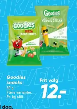 Bilka Goodies snacks tilbud