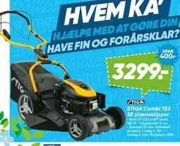 Bilka STIGA Combi 753 SE plæneklipper tilbud