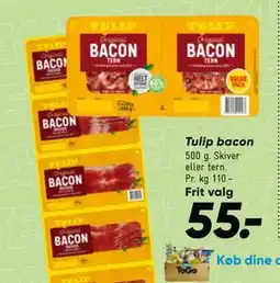 Bilka Tulip bacon tilbud