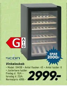 Bilka Vinkøleskab tilbud