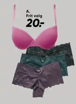 Bilka Bh eller 3-pak trusser tilbud
